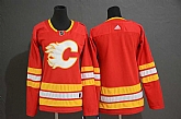Customized Women Flames Any Name & Number Red Adidas Stitched NHL Jersey,baseball caps,new era cap wholesale,wholesale hats